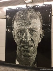 Chuck Close Second Avenue Subway Art