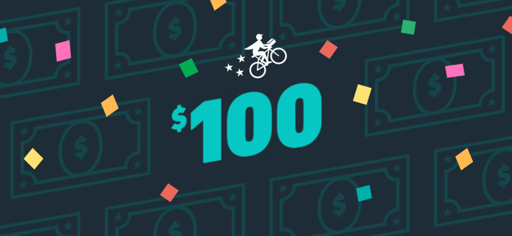 $100 delivery credit free postmates