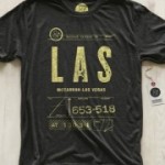 a black shirt with yellow text