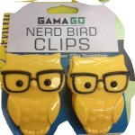two yellow owls with black glasses