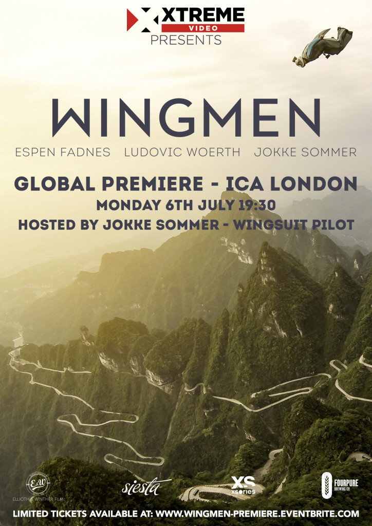 WINGMEN New Documentary Wingsuits Around the World Will Run For Miles
