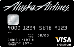 alaska airlines credit visa card bank america miles promo hotels car targeted charges dollar rental per increase request becoming authorized