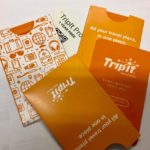 a group of orange tickets