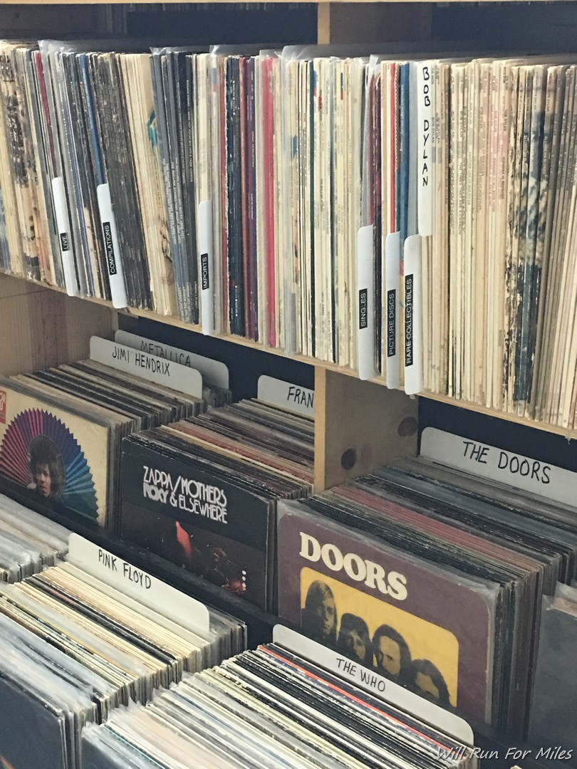 Dave the Traveling Music Man Wax Trax Records in Las Vegas, NV this