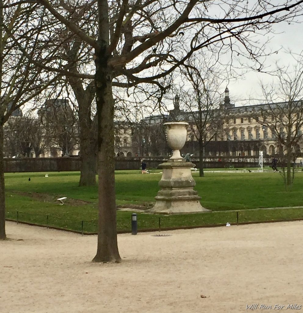 a statue in a park