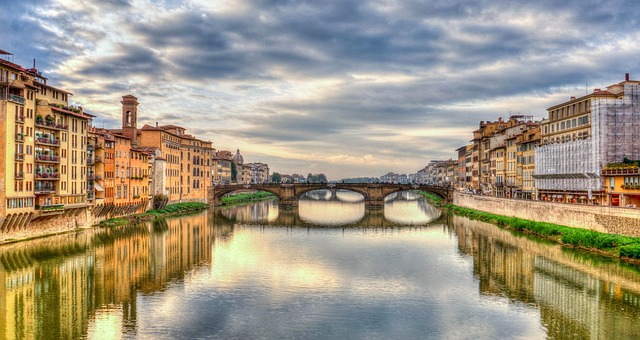 Arno over a river