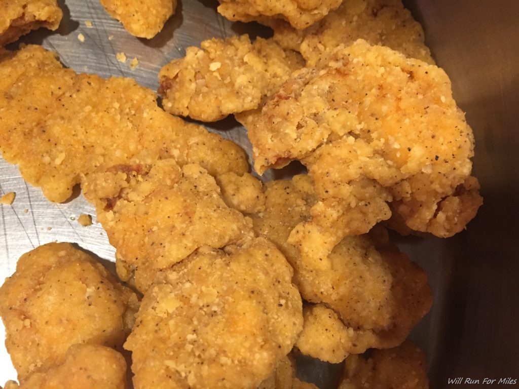 a group of fried chicken