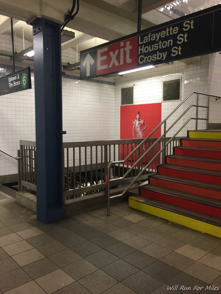 stairs leading to a subway station