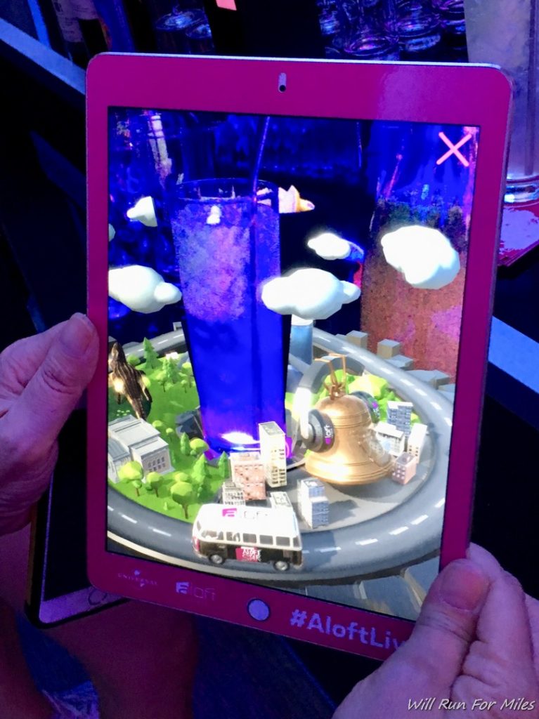 Aloft Hotel Augmented Reality 