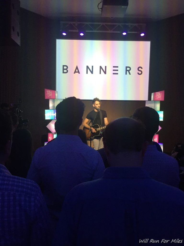 Banners performs at UMG