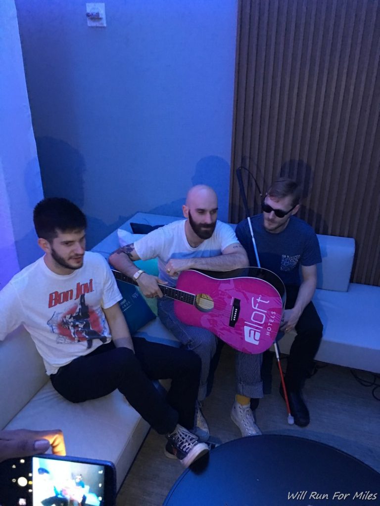 X Ambassadors at Aloft UMG Event