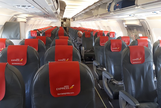 Empty Avios plane 