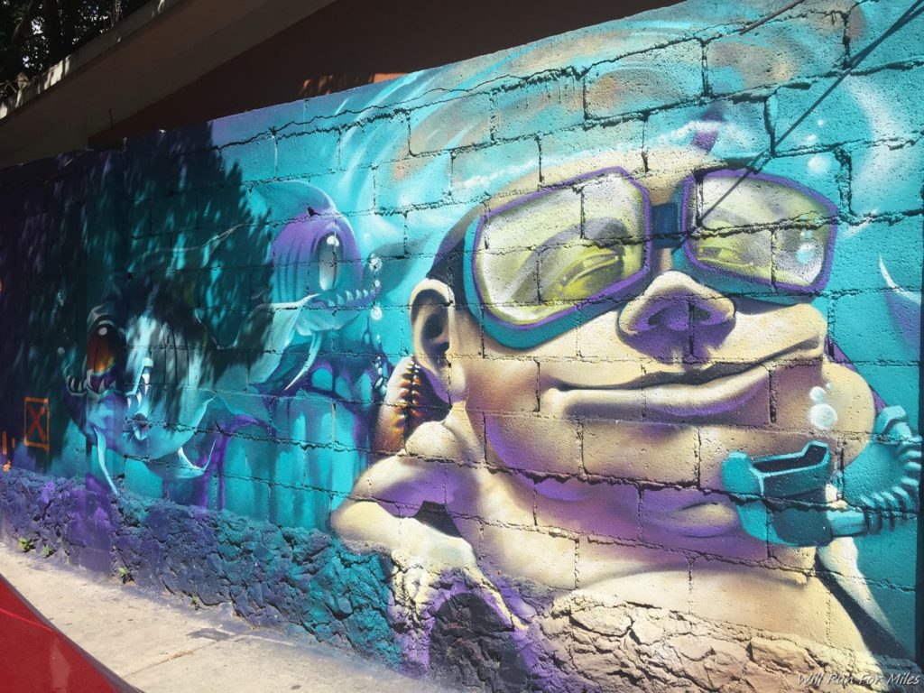 Playa del Carmen street art 