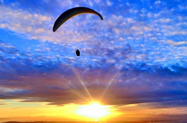 Hyatt FIND paragliding experience 