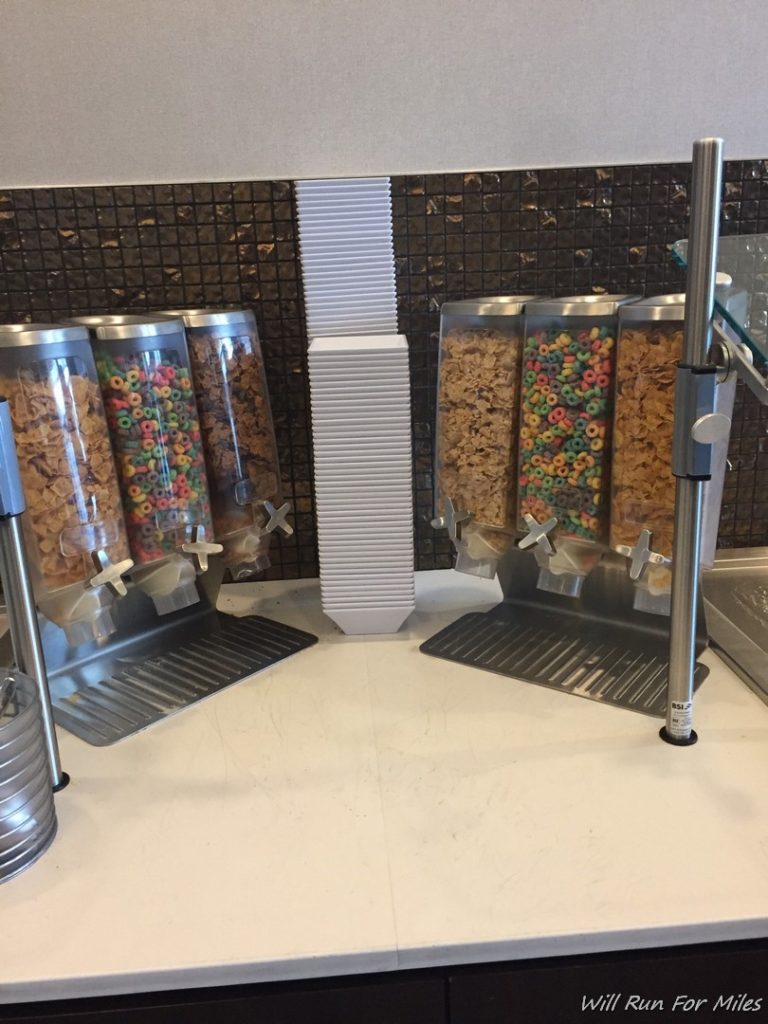 cereal in a row