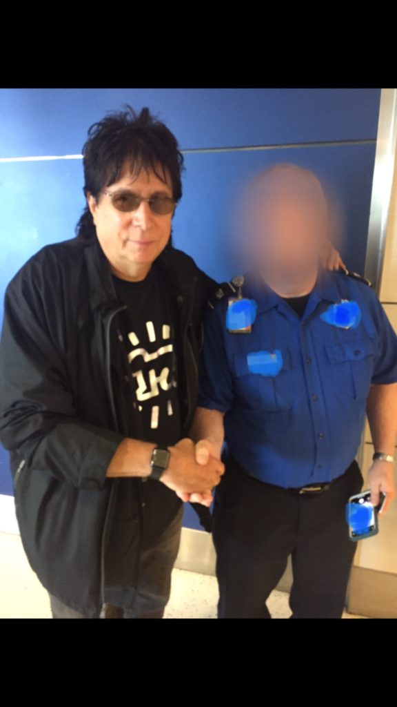 TSA Agent liked Ramones