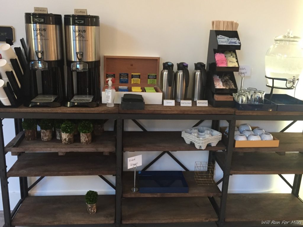 a coffee machine on a table