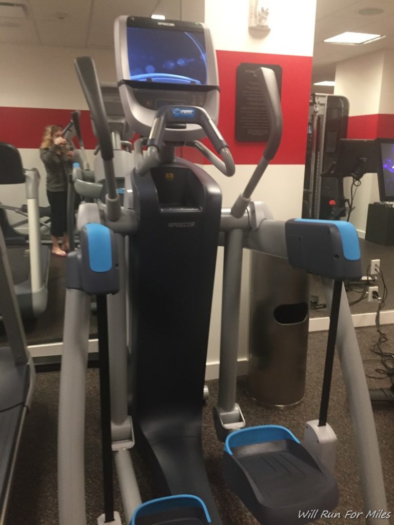a machine in a gym