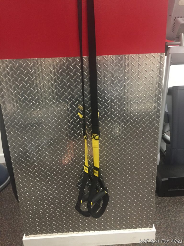 a pair of straps on a metal surface
