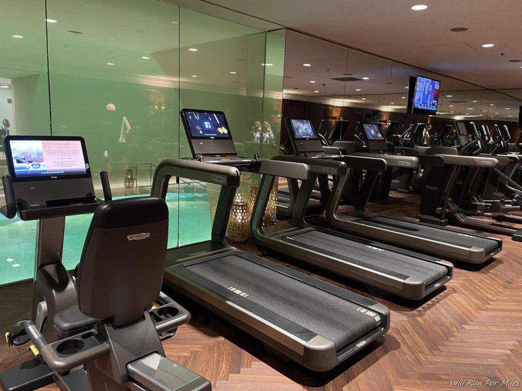 tread treadmills in a gym
