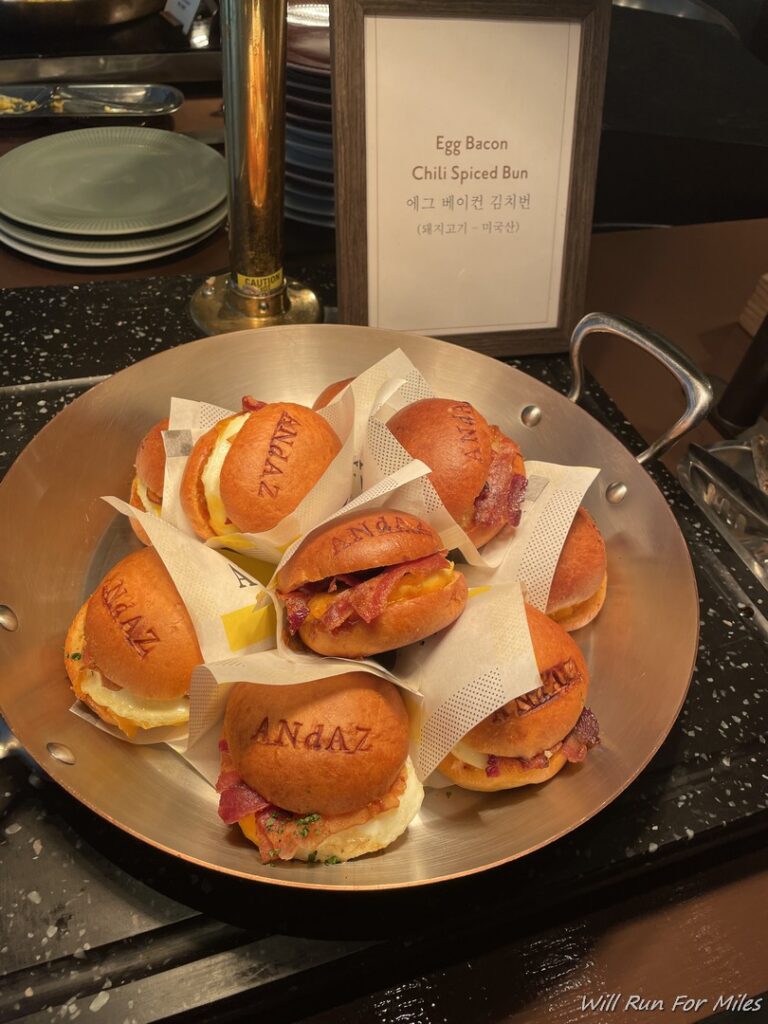a plate of burgers on a counter
