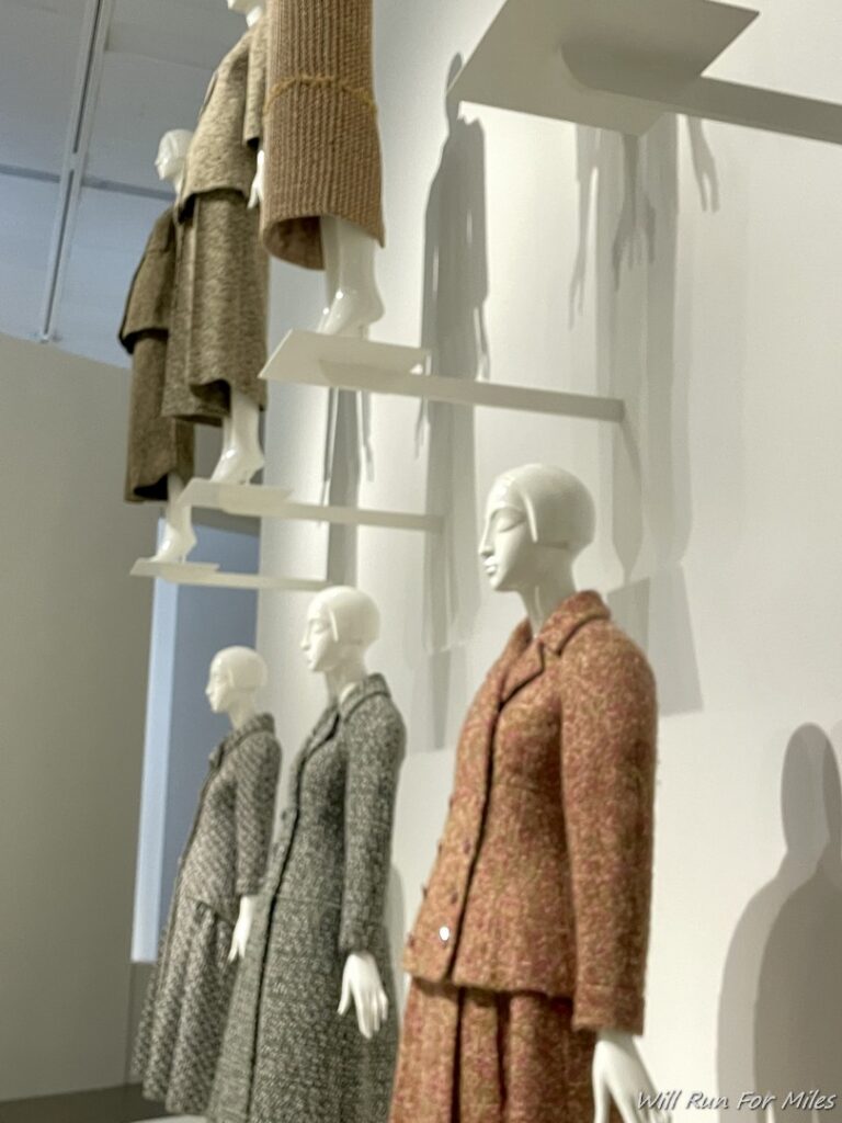 a group of mannequins in a room