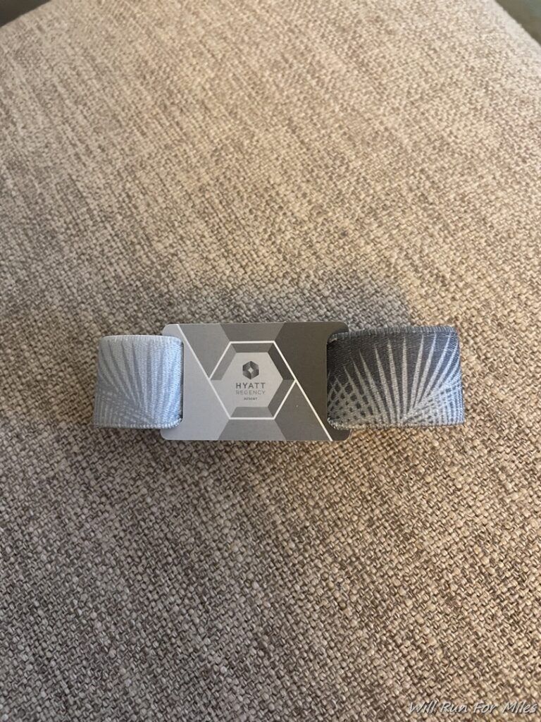 a roll of fabric with a logo on it