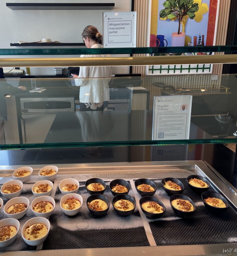 a tray of food on a counter