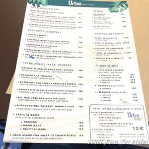 a paper with text on it
