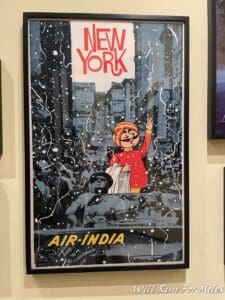 a poster on the wall