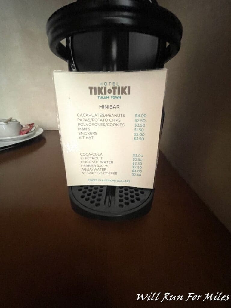 a coffee machine with a menu