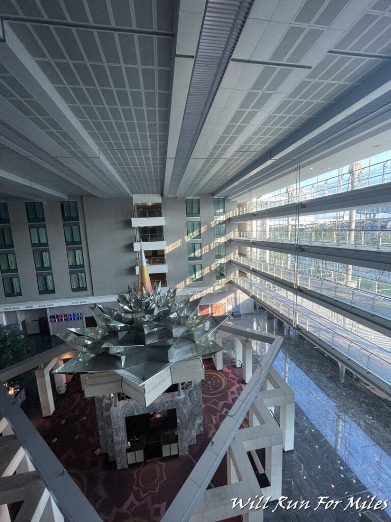 a large building with many windows