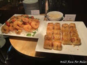 a plate of food on a table