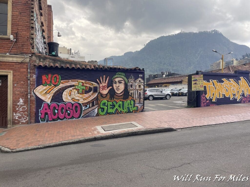 a wall with graffiti on it