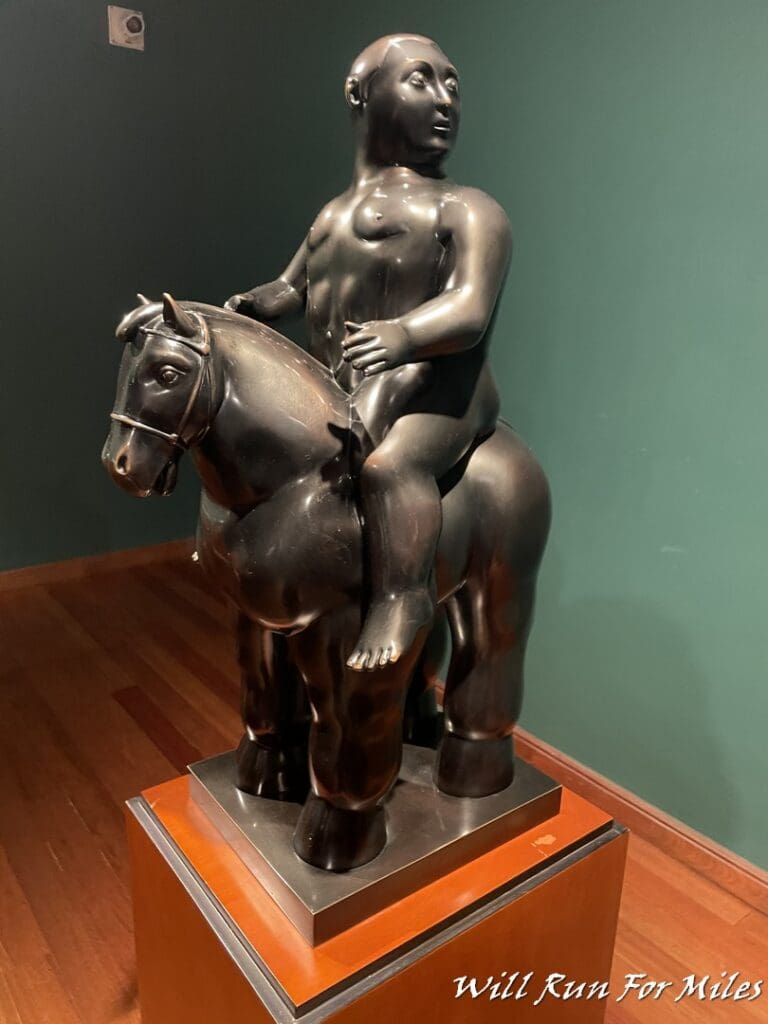 a statue of a man on a horse